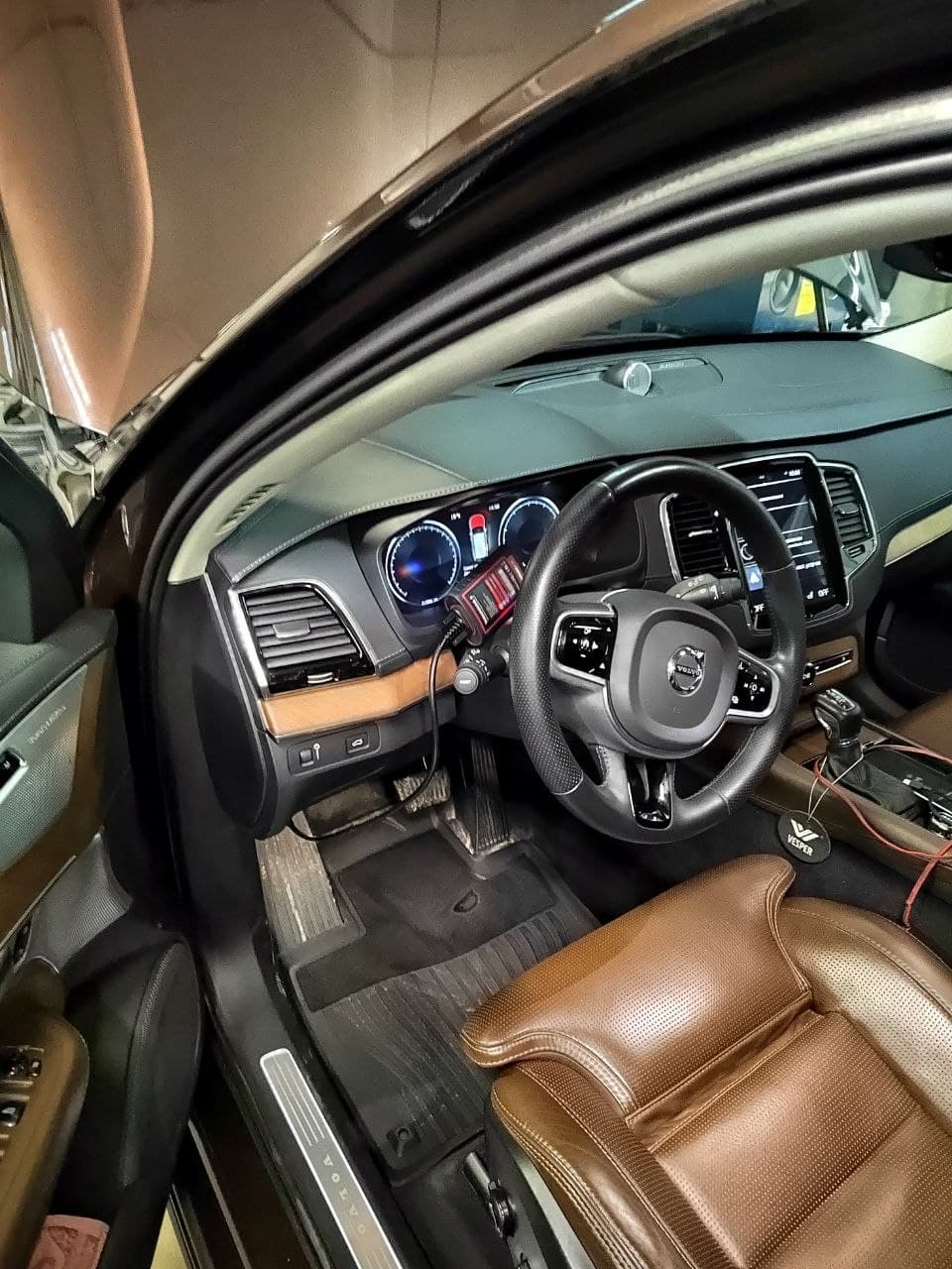 Диагностика двигателя · Volvo XC90